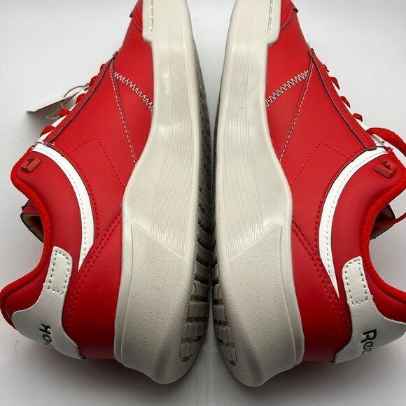 Reebok Classic Red and White Sneakers - Picture 9 of 11